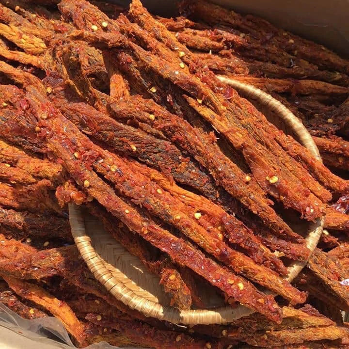 KHÔ BÒ SỢI CAY