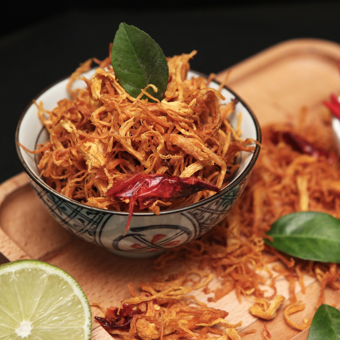 KHÔ GÀ BƠ TỎI